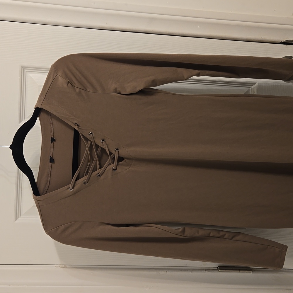 Women's mini brown dress, size small